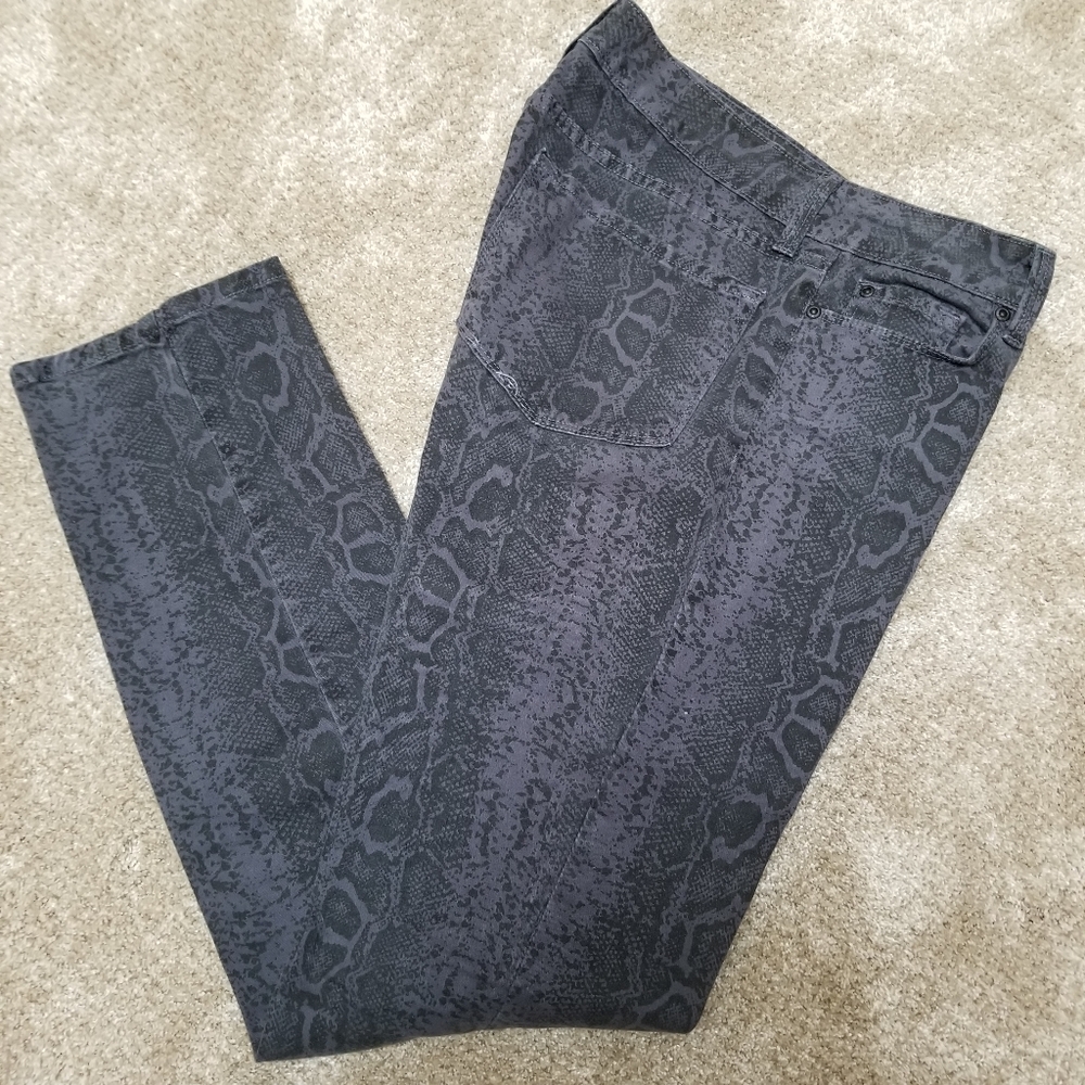 Snakeskin Jeans